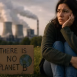 woman thinking How to deal with climate anxiety