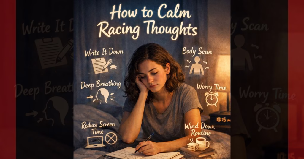 How to Calm Racing Thoughts