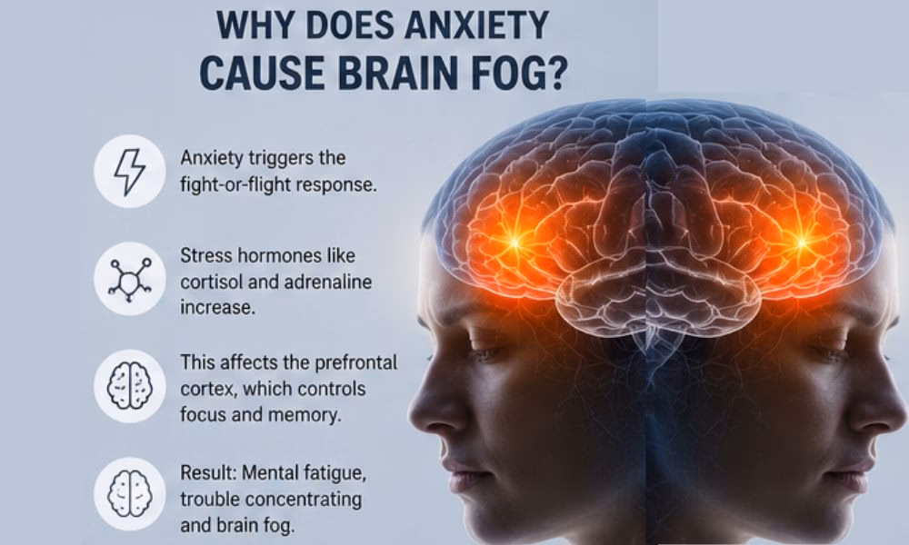 In Brain fight and flight mode activate